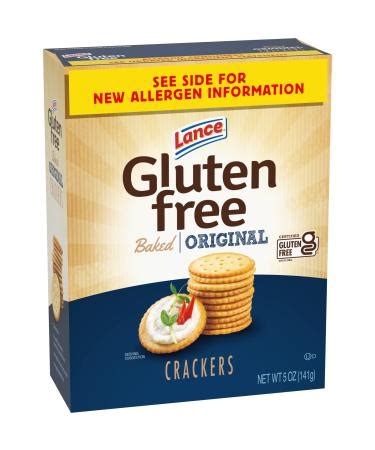 Lance Gluten Free Crackers, Original Baked, 5 Oz Box