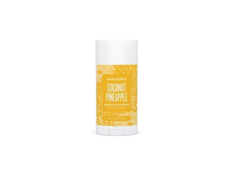 Schmidt's Sensitive Skin Deodorant, Coconut Pineapple, 2.65 oz ...