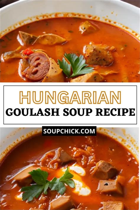 Hungarian Goulash Soup Recipe - Warm Up Your Days