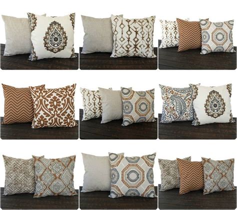 Decorative Pillows For Couch Brown - Price 2