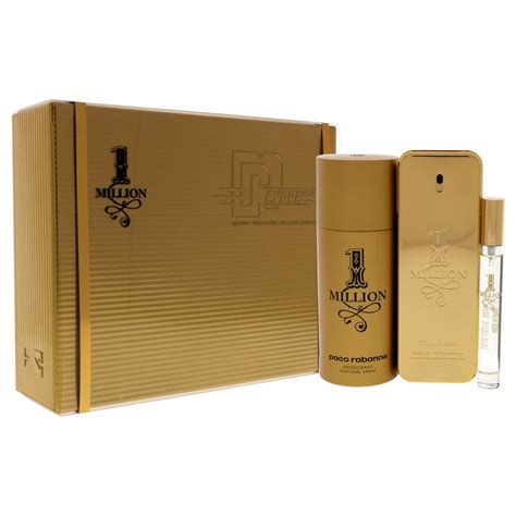 Paco Rabanne 1 Million for Men - 3 Pc Gift Set - Walmart.com - Walmart.com