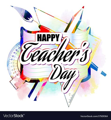 Happy Teachers Day Sign