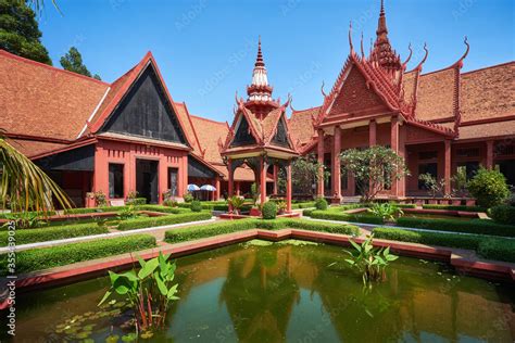 Garden of the National Museum of Cambodia Stock Photo | Adobe Stock