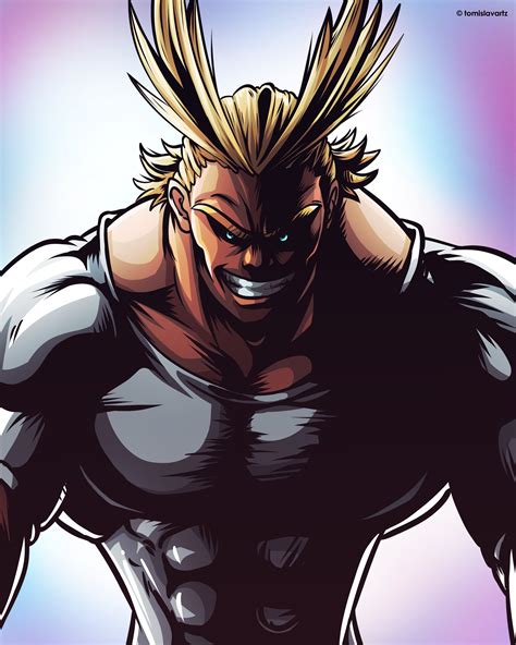 All Might [My Hero Academia] Fan Art by TomislavArtz on DeviantArt