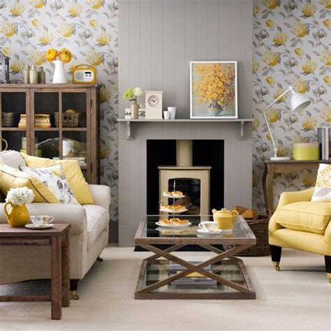 29 Stylish Grey And Yellow Living Room Décor Ideas - DigsDigs