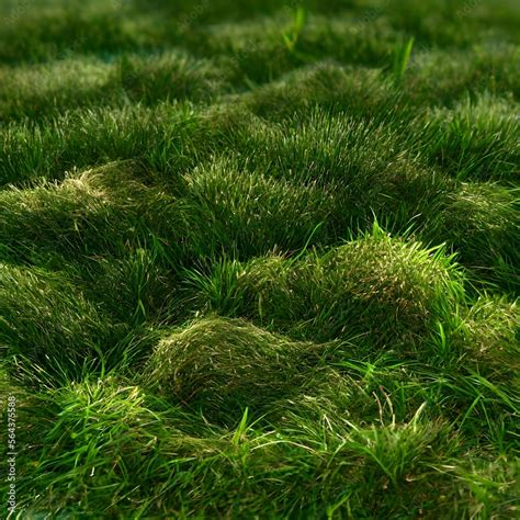 2d texture seamless stylized grass Stock Illustration | Adobe Stock