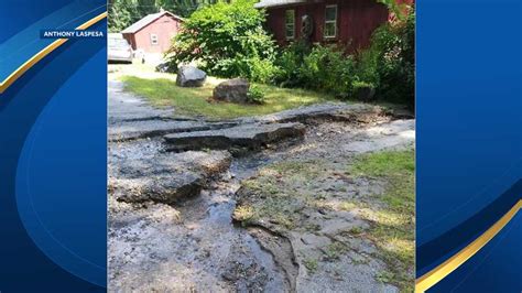 Flash flooding in parts of New Hampshire closes roads