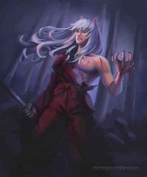 Inuyasha Fanart by VitorReisArtist on DeviantArt