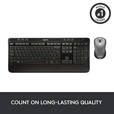 Logitech MK520 Wireless Keyboard and Mouse Combo — Keyboard and Mouse ...