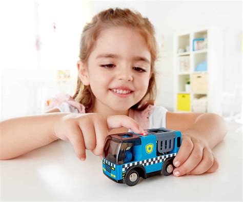 Hape: Police Car with Siren - Vehicle Playset Images at Mighty Ape NZ