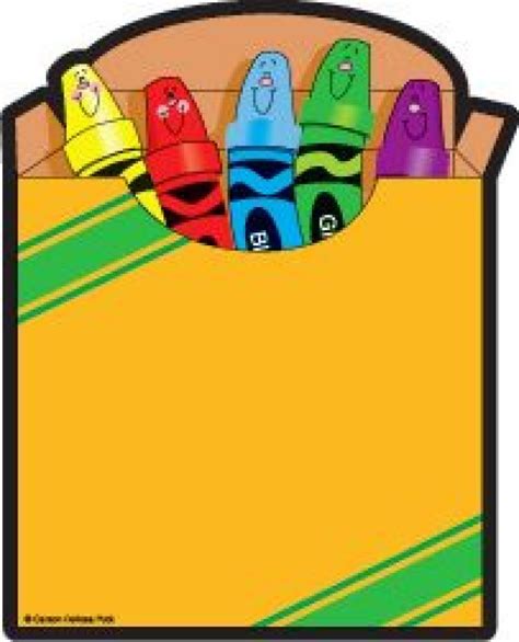 Crayola Crayons Box | Free download on ClipArtMag