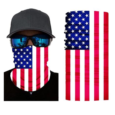 American Flag Bandana Face Mask