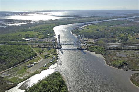 Calcasieu Lift Bridge in near Hackberry, LA, United States - bridge ...