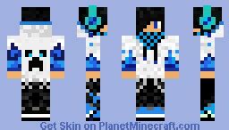 Blue Boy Minecraft Skin