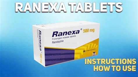 Ranexa tablets (ranolazine) how to use: used to treat chronic stable ...