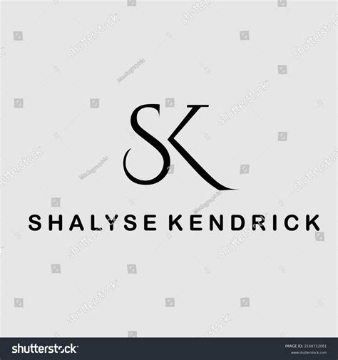 Font Simple Logo Design Modern Art Stock Vector (Royalty Free ...