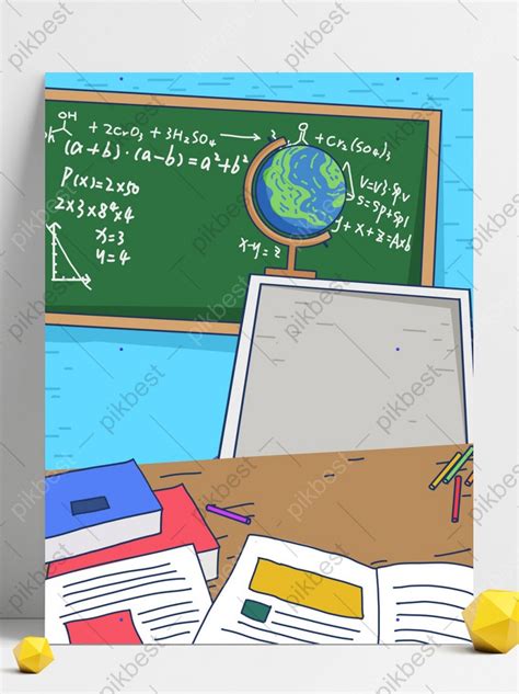 Math Class Teaching Blackboard Scene Background Backgrounds | PSD Free ...