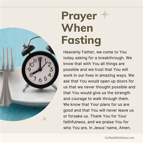 12 Bible Verses For Fasting For A Breakthrough - Coffee With Starla