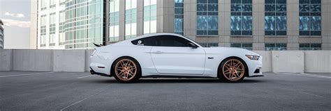 White Mustang Rims