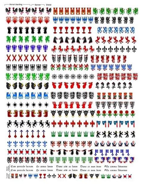 General Discussion: New Bretonnian decals | Mini paintings, Model ...