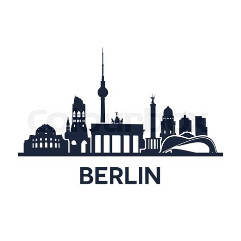 Berlin City Skyline | Stock vector | Colourbox