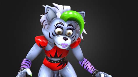 roxy,roxanne wolf fnaf security breach - Download Free 3D model by ...