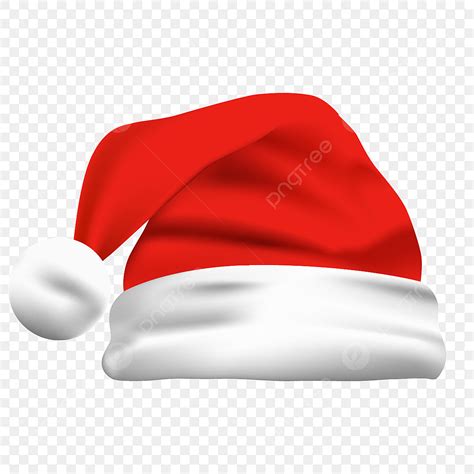 Santa Hat Clipart Transparent Background, Christmas Santa Hat Red ...