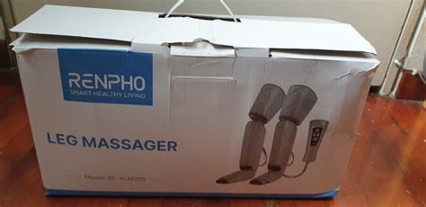 Renpho Leg Massager, Health & Nutrition, Massage Devices on Carousell