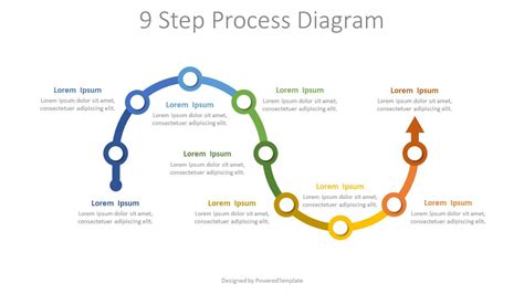 Step Process Diagram Free Presentation Template For Google Slides | The ...