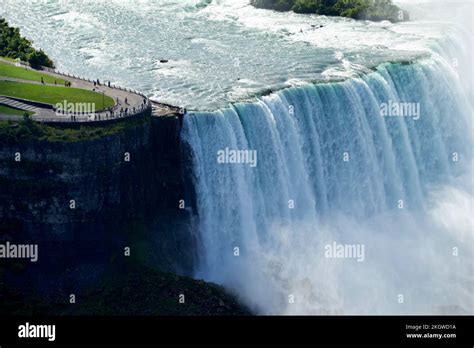 Aerial view of Niagara Falls Stock Photo - Alamy