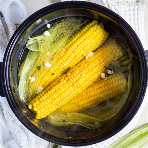 Instant Pot Boiled Corn on the Cob - Delice Recipes