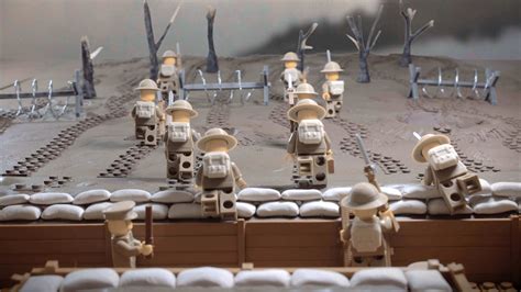 Minifig Battlefields recreate WWI Trenches with LEGO and 3D Printing ...