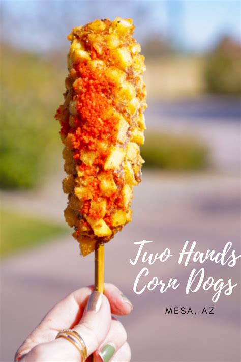 Korean Corn Dogs at Two Hands in Mesa, AZ - Sweet Shoppe Mom | Phoenix ...