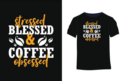 Coffee typography quotes vector t-shirt design 11595100 Vector Art at ...