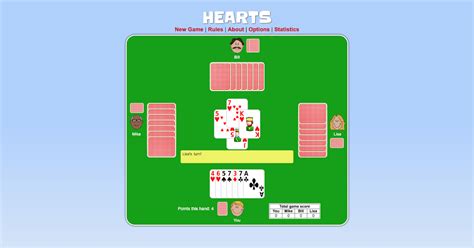 Hearts Card Game Online