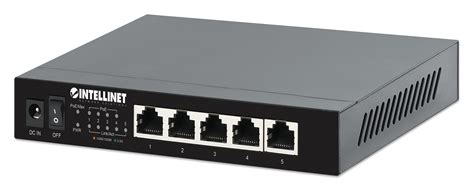 Intellinet 5-Port 2.5G Ethernet PoE+ Switch (561921)