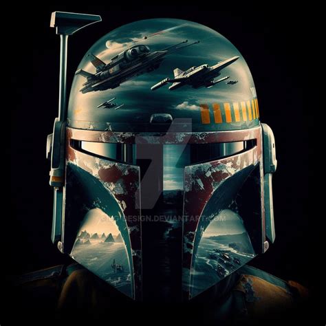 Boba Fett Helmet - Double Exposure by LG-Design on DeviantArt