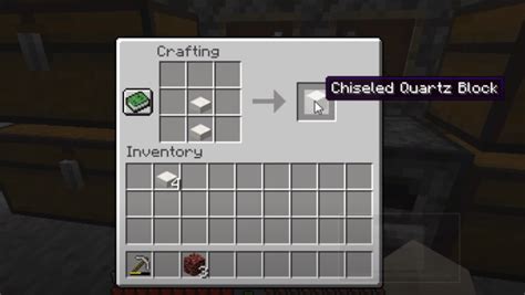 How To Make Chiseled Quartz Block: Minecraft Recipe