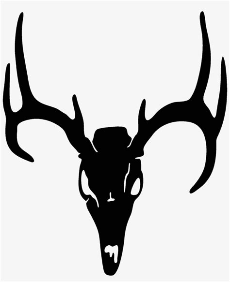 Free Deer Head Silhouette Stencil, Download Free Deer Head Silhouette ...