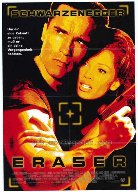 Eraser Movie Posters From Movie Poster Shop