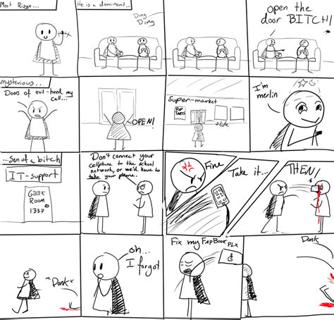 Stickman comic by afoxen on DeviantArt