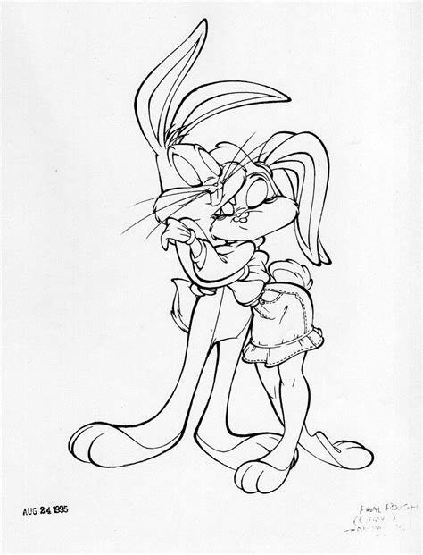 Baby Bugs Bunny And Lola Coloring Pages - Coloring Home