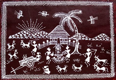 WARLI PAINTING - CREATIVE ART