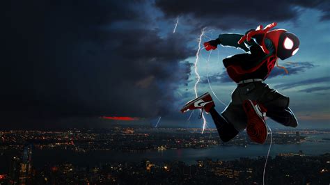 Spider Man Into The Spider Verse Hd Wallpaper By Taha Shabana | Hot Sex ...