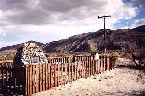 Photograph of Vallecito Stage Station Cemetery - San Diego County ...