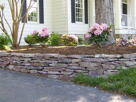 The Beauty Of Stone Garden Walls - Garden Design