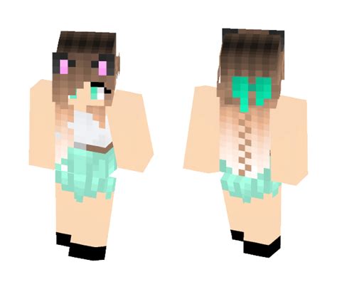 Download Cute Cat girl Minecraft Skin for Free. SuperMinecraftSkins