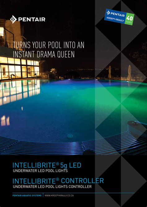 Pentair Intellibrite Pool Light Controller | Shelly Lighting