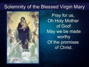 Solemnity of Mary, Mother of God | Old Mission Santa Inés