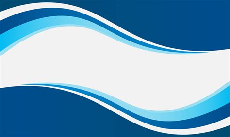 Blue wave shape on white background. 11875287 Vector Art at Vecteezy